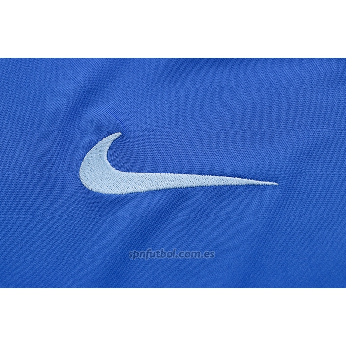 Chandal del Inglaterra Manga Corta 2022-2023 Azul - Pantalon Corto